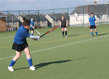 Photo of Ard Scoil Hockey Team at Scoile Mhuire Middleton.